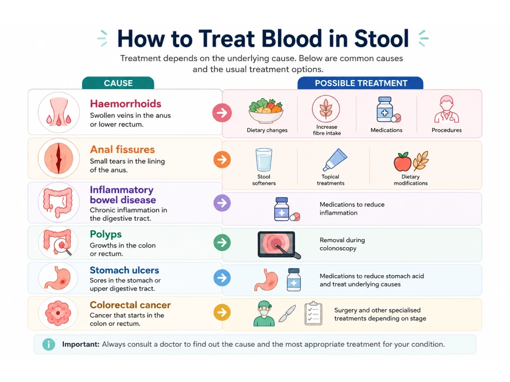 Blood in stool guide