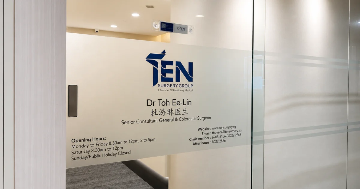 TEN Surgery Group Mount Elizabeth Novena