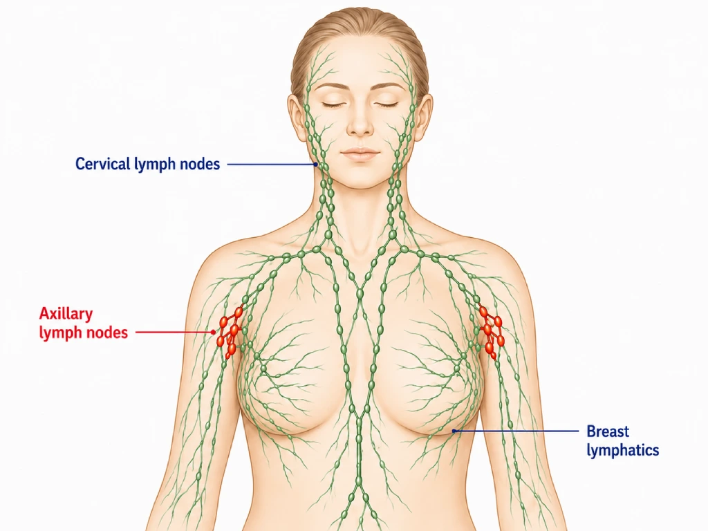 Axillary lymph anatomy
